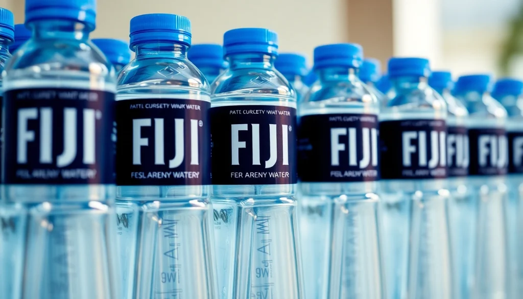 Fiji water bottles recalled due to safety concerns, showcasing clear packaging and freshness