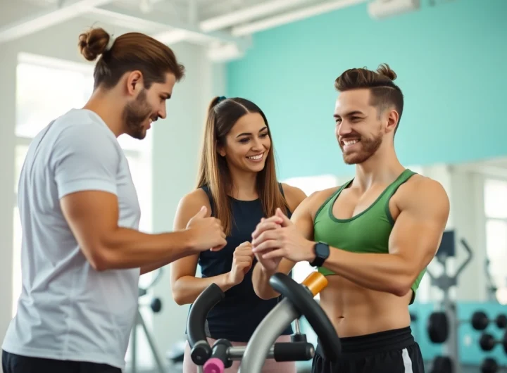 Experience the excellence of the Best Fitness Trainer Jersey City through personalized training in a bright, modern gym.