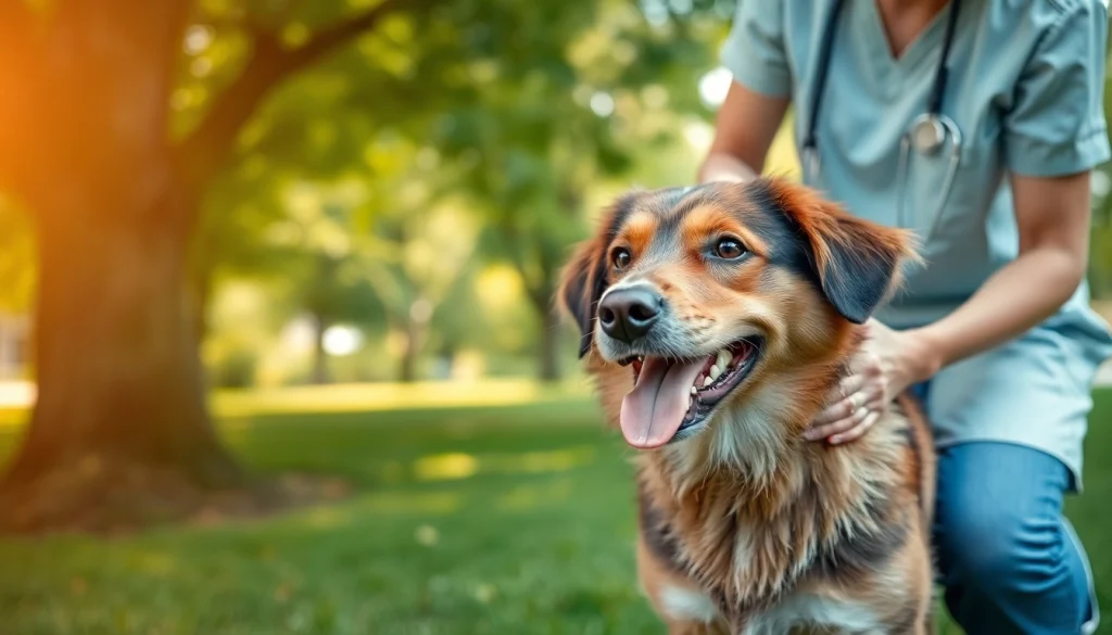 Kate's K9 Pet Care offers personalized pampering for dogs in a sunny park, creating joyful moments.