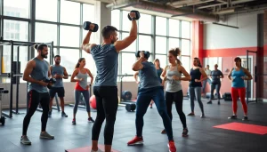 Engaging strength training session with a personal trainer downtown Jersey City.
