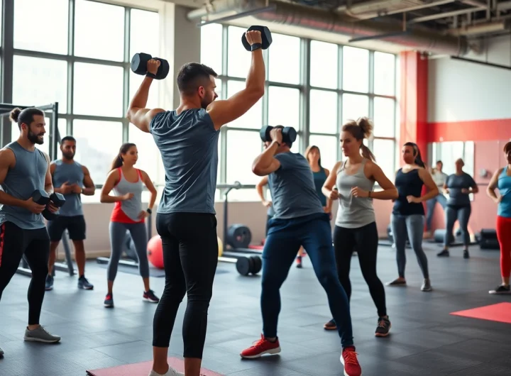 Engaging strength training session with a personal trainer downtown Jersey City.