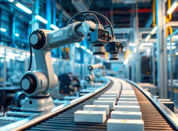 Discovering machine vision solutions with automated inspection technologies in a modern factory.