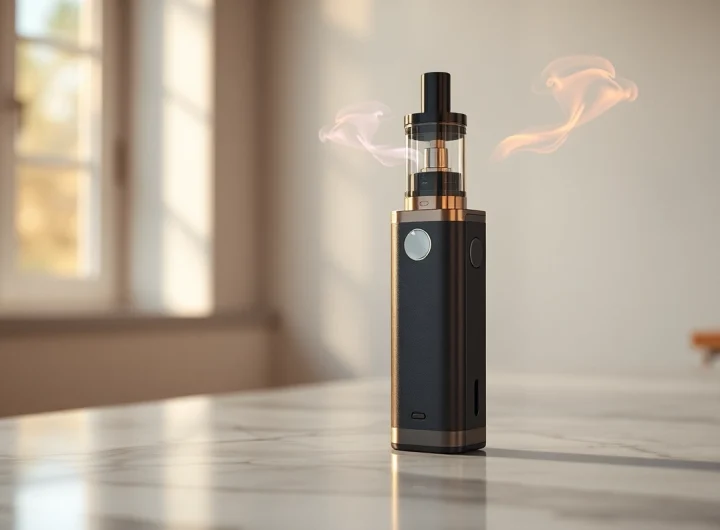 Showcase of the best disposable vape emphasizing its sleek design and premium features.