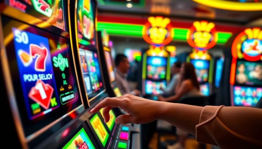 Permainan slot game dengan mesin berkualitas tinggi yang menghadirkan keseruan di kasino.