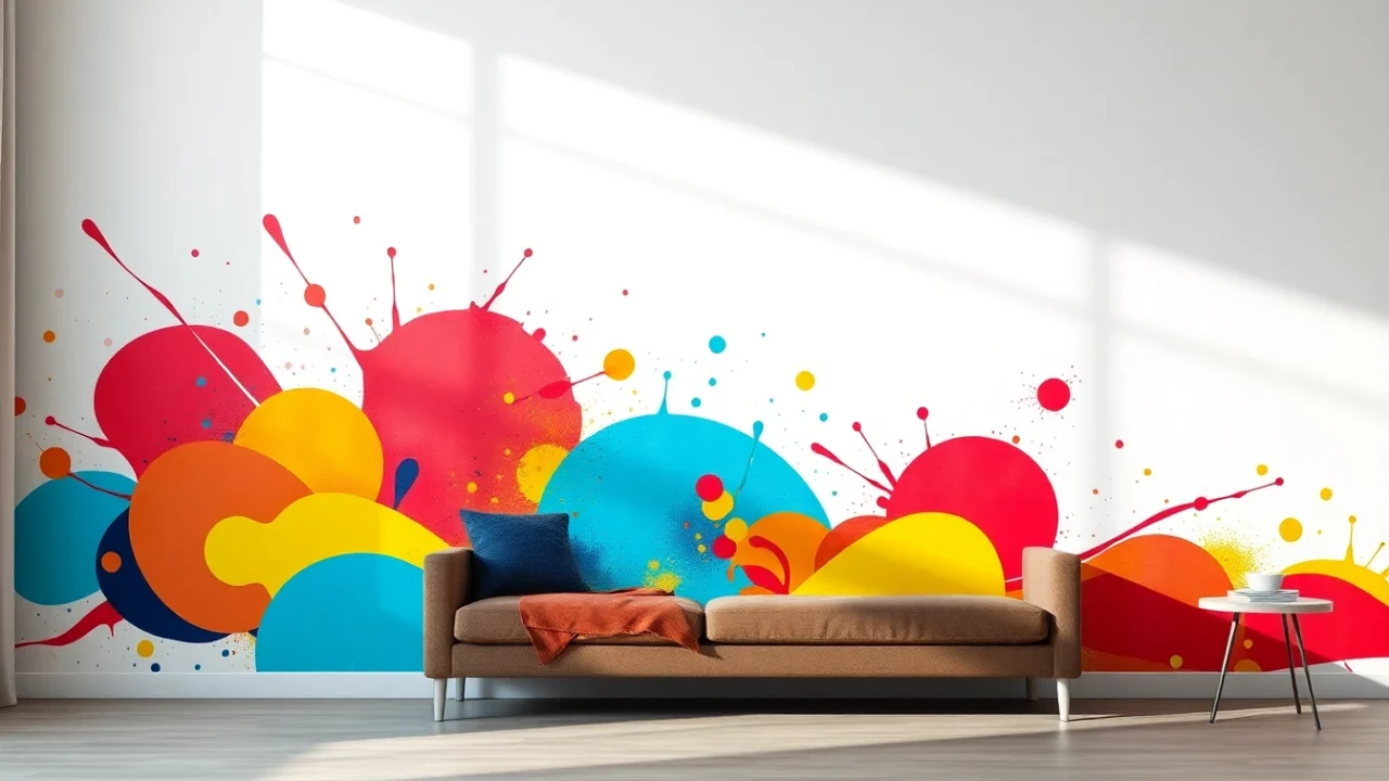 Add vibrancy to your space with an exquisite Abstract Print On Canvas showcasing dynamic forms.