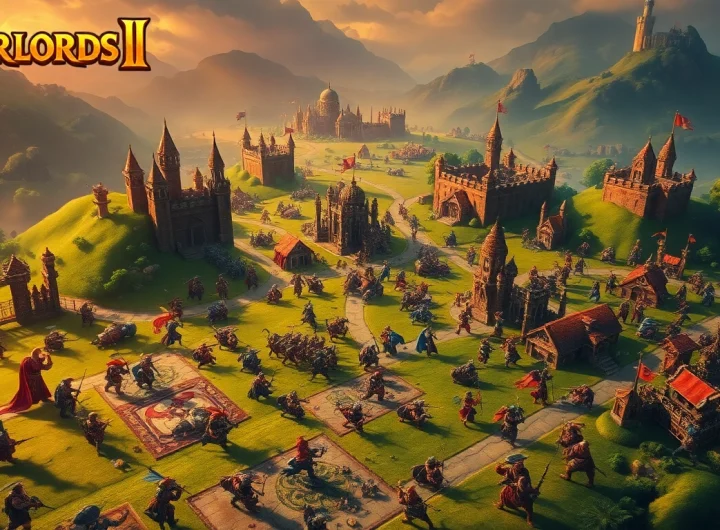 Engage in strategy with Warlords 2 download featuring epic battles and vibrant graphics.