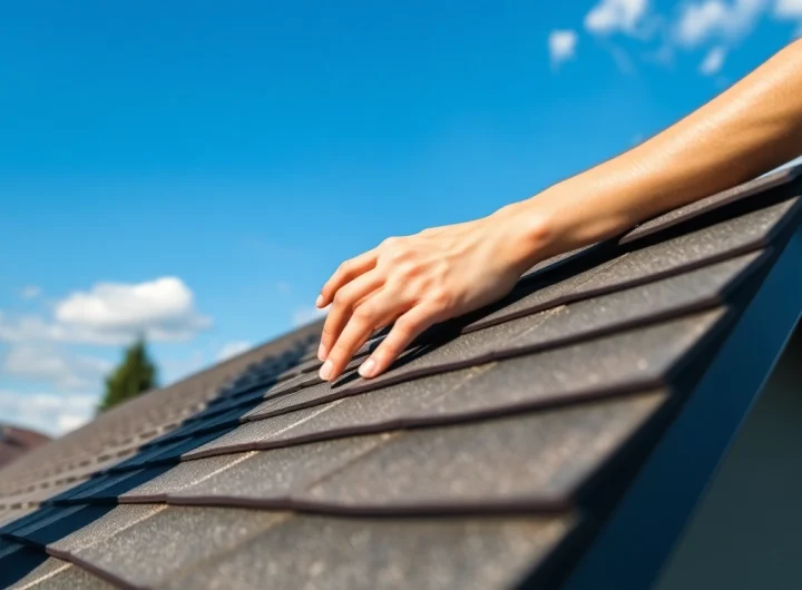 Expert roof repair Vancouver Wa service in action showcasing an experienced contractor.